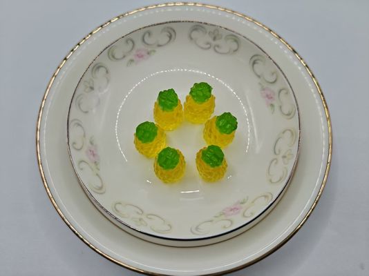 3Dプロバイオティック入りグミ（パイナップル味）
