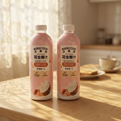 プレミアム富裕レッドピーナッツと東南アジア産ココナッツ トランス脂肪ゼロの植物性プロテインドリンク ピーナッツココナッツジュース