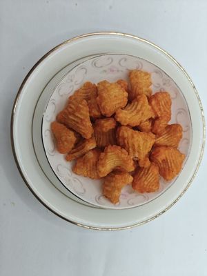 脆い螺旋式 米クッキー