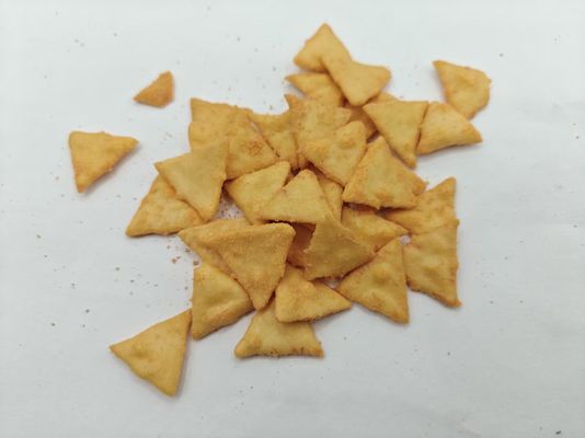 健康 な 自然 粉 の 脆い 三角 噛み