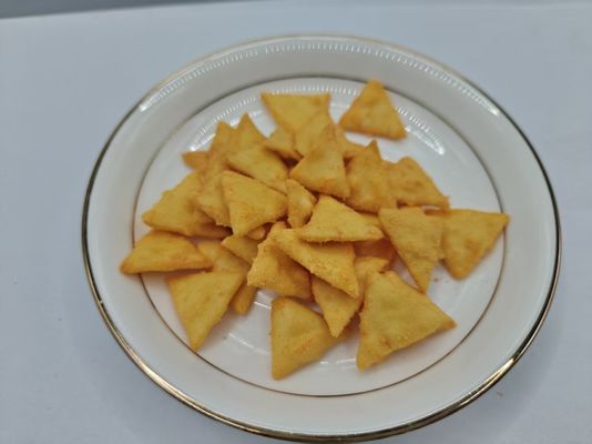 健康 な 自然 粉 の 脆い 三角 噛み