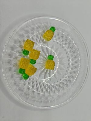 3Dプロバイオティック入りグミ（パイナップル味）