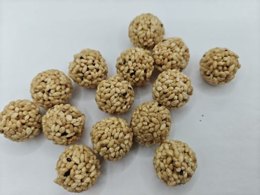 高タンパク質ナッツ入りライスボール 大量包装