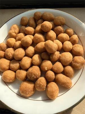 ロースト焼き塩味コーティングピーナッツスナック 卸売バルク包装 大豆ピーナッツクラッカー