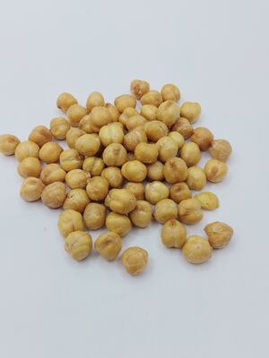 プレミアム品質のゆっくりローストした塩味のひよこ豆 - 高たんぱく質のひよこ豆スナック