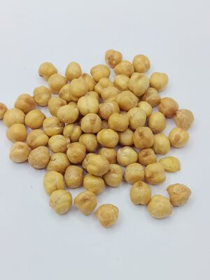 プレミアム品質のゆっくりローストした塩味のひよこ豆 - 高たんぱく質のひよこ豆スナック