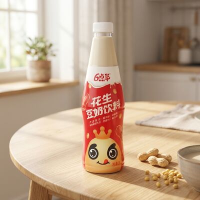 クリーンで健康的なフォーミュラに二種の穀物の栄養とプレミアム成分を配合したピーナッツ豆乳飲料