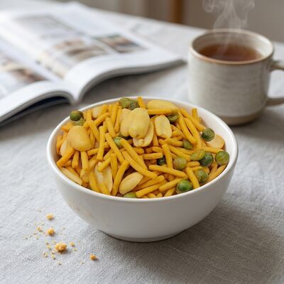 トリプルカリカリ食感のビーンズミックスとスティック - 完璧な風味のすぐに食べられる大豆スナック