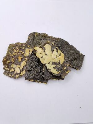 多層の海藻サンドイッチチップス - 脆くておいしい食用 ソーヤ豆スナック