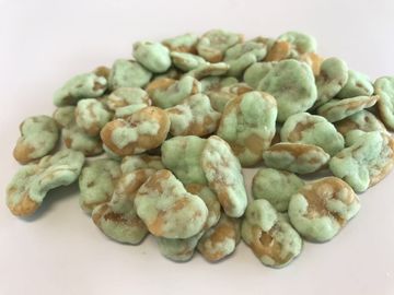 子供のために含まれている上塗を施してあるWasabiによって焼かれる塩を加えられたソラマメの食糧ビタミン