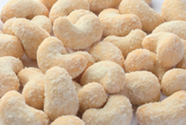 低カロリーのカシュー ナッツの軽食ココナッツ、菓子はカシューを顔料焼きませんでした