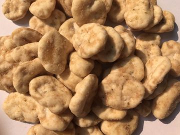 歯応えが良いカニによって焼かれる塩味の空豆非GMOの低い破損率のシャキッとした質