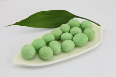 Wasabi/脾臓のためによい塩を加えられた/海藻上塗を施してあるピーナツ軽食は/シャキッとした、歯応えが良いナットの軽食を消化する