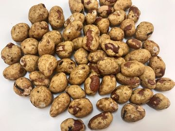 おいしい半上塗を施してあるピーナツ軽食の証明されるさわやかな好みの健康