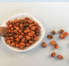 塗られた乾燥したFDA/BRC/Kosher/Halalの証明の大豆のナットのインゲンの軽食とのぴりっとするEdamameを焼いた