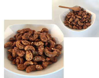 揚がることから自由においしい非GMOの黒胡椒の味のカシュー ナッツの軽食