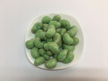 よい好みのWasabiはカシュー ナッツの軽食BRC/HACCPに証明した食糧健康でよい好みのナットの軽食を塗った