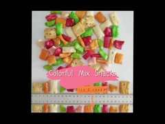 BBQ / チーズ / 辛口 脆い 多形型 米クッキー BRC HACCP