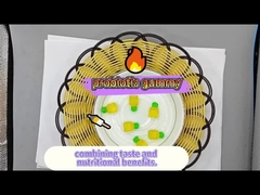 3Dプロバイオティック入りグミ（パイナップル味）